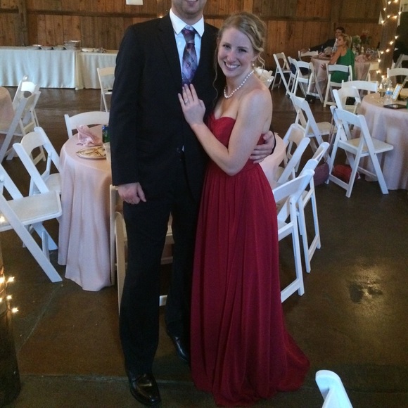 Alfred Angelo Strapless Gown - Picture 2 of 2